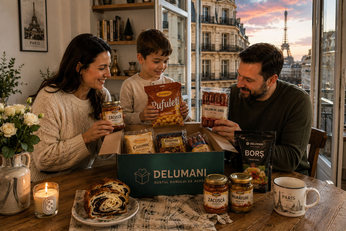 Magazin românesc online Franța | Produse românești DELUMANI
