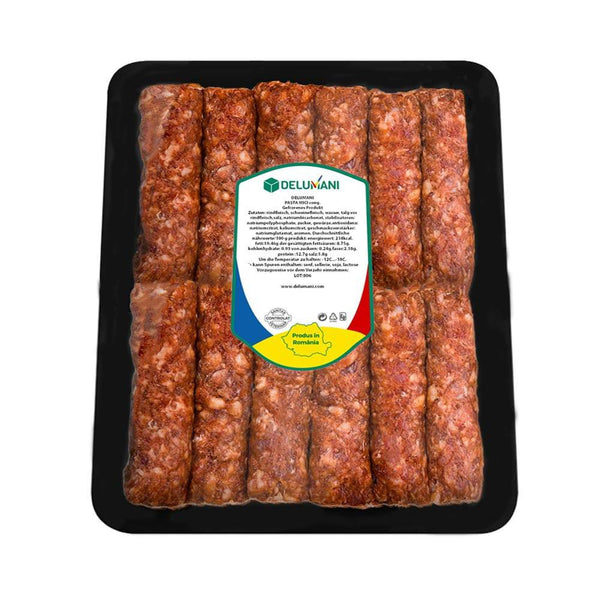 Mici, Mititei de porc DELUMANI - Delumani - Magazin Online Romanesc 