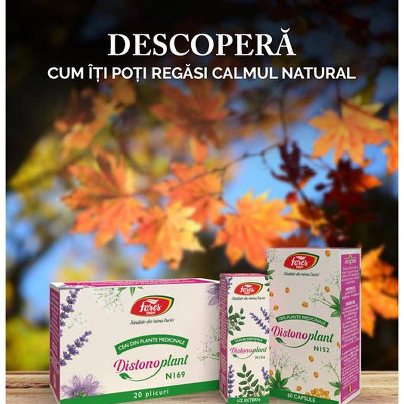 Ceai Distonoplant, N169, 20 plicuri, Fares - Delumani - Magazin Online Romanesc 