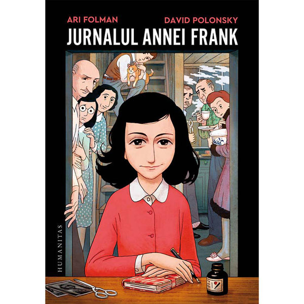Jurnalul Annei Frank  (Adaptare grafica) - David Polonsky, Ari Folman - Delumani - Magazin Online Romanesc 