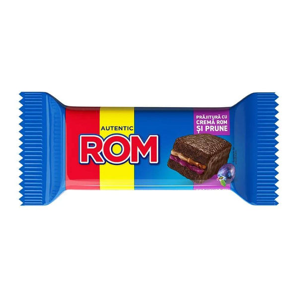 Prajitura Rom cu crema de rom si prune - Delumani - Magazin Online Romanesc 