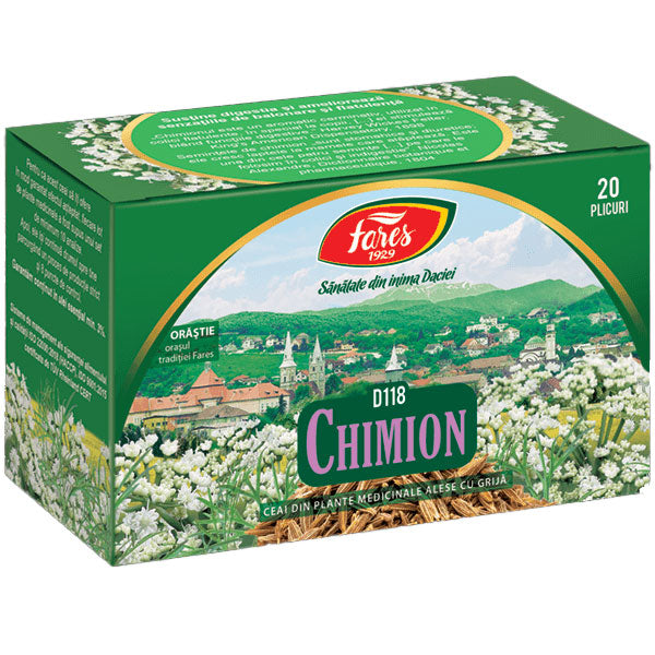 Ceai Chimion, fructe, D118, ceai la plic, Fares